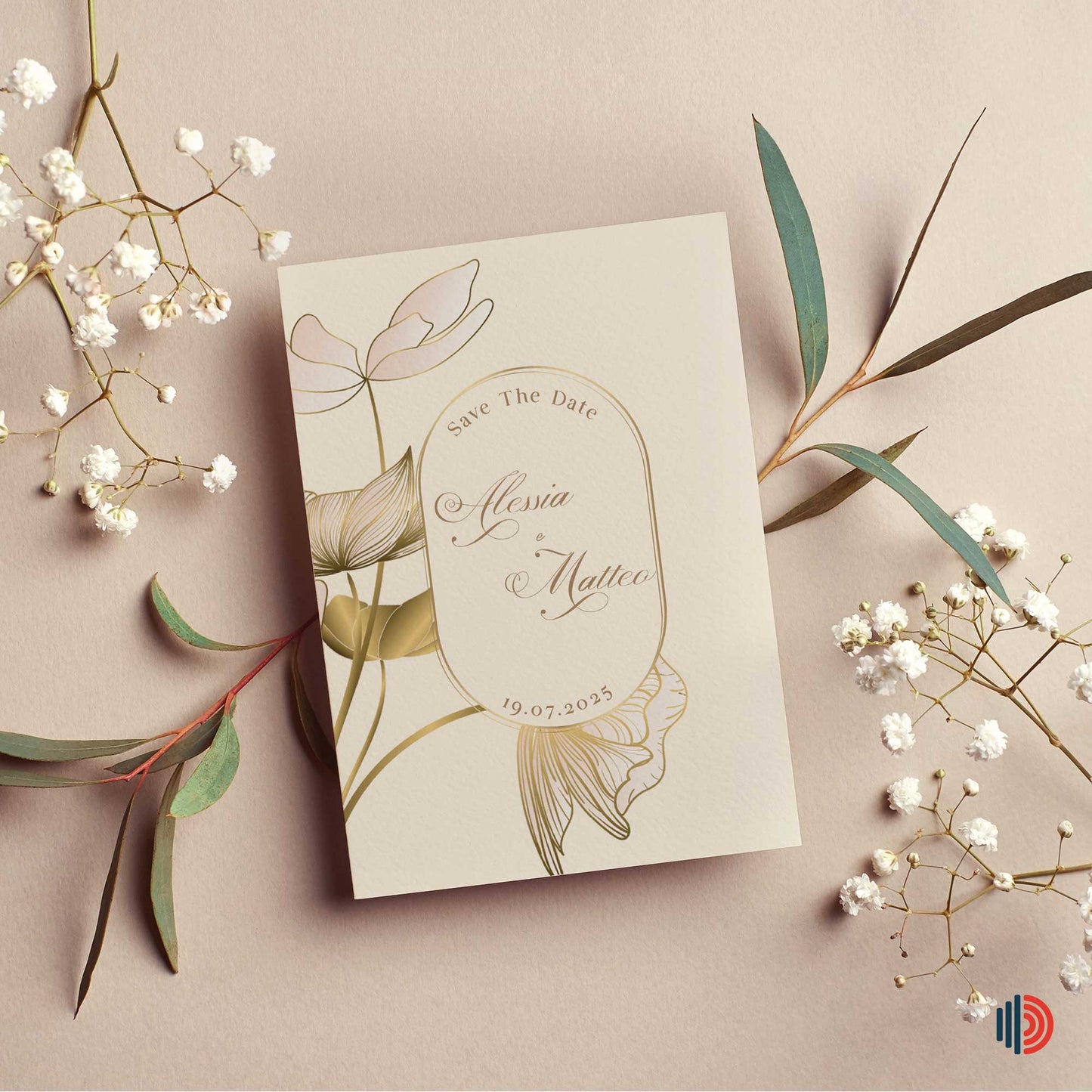Partecipazioni Matrimonio Personalizzate - Linea Essential WI-8