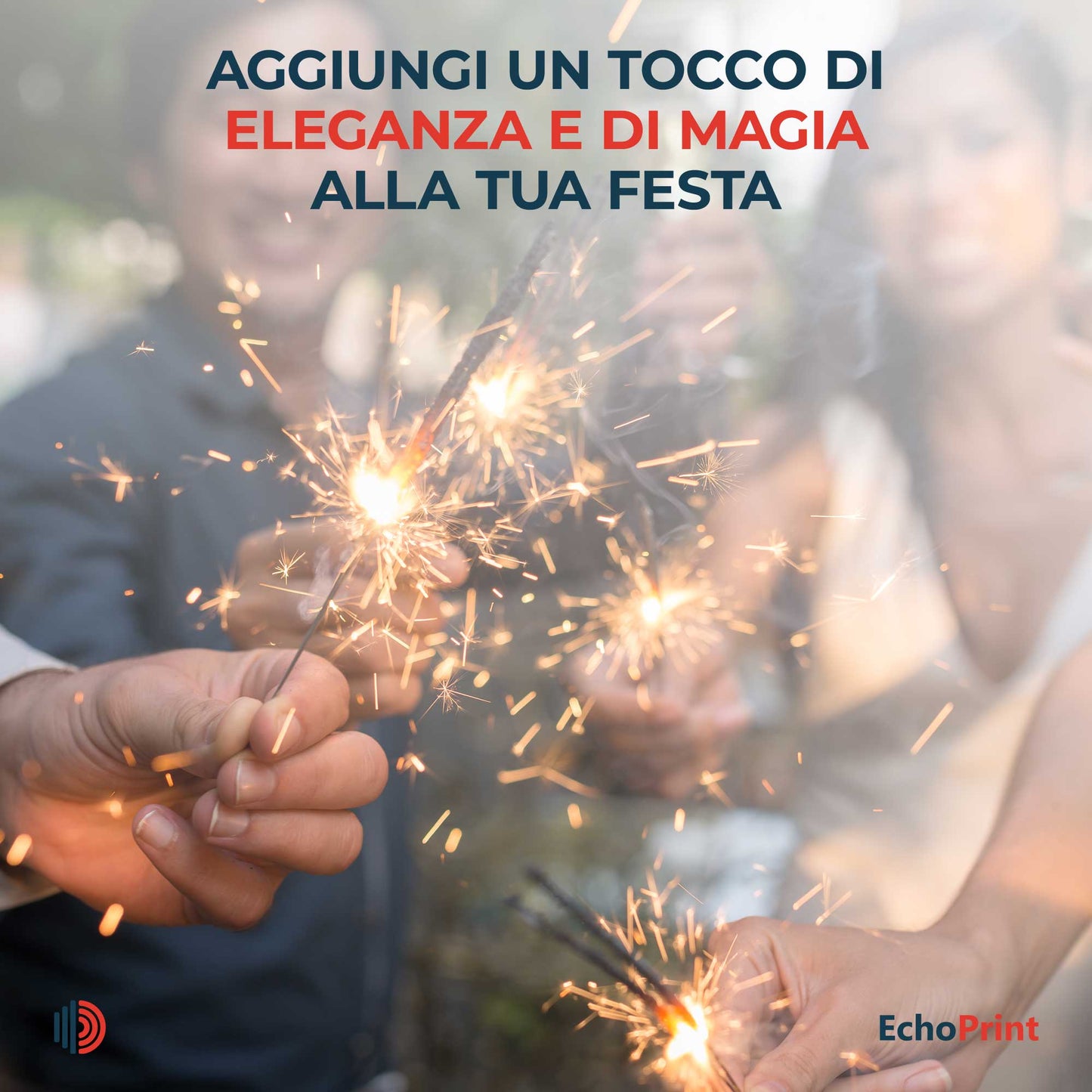 Etichette scintille luminose matrimonio eleganti in cartoncino bianco con foro centrale