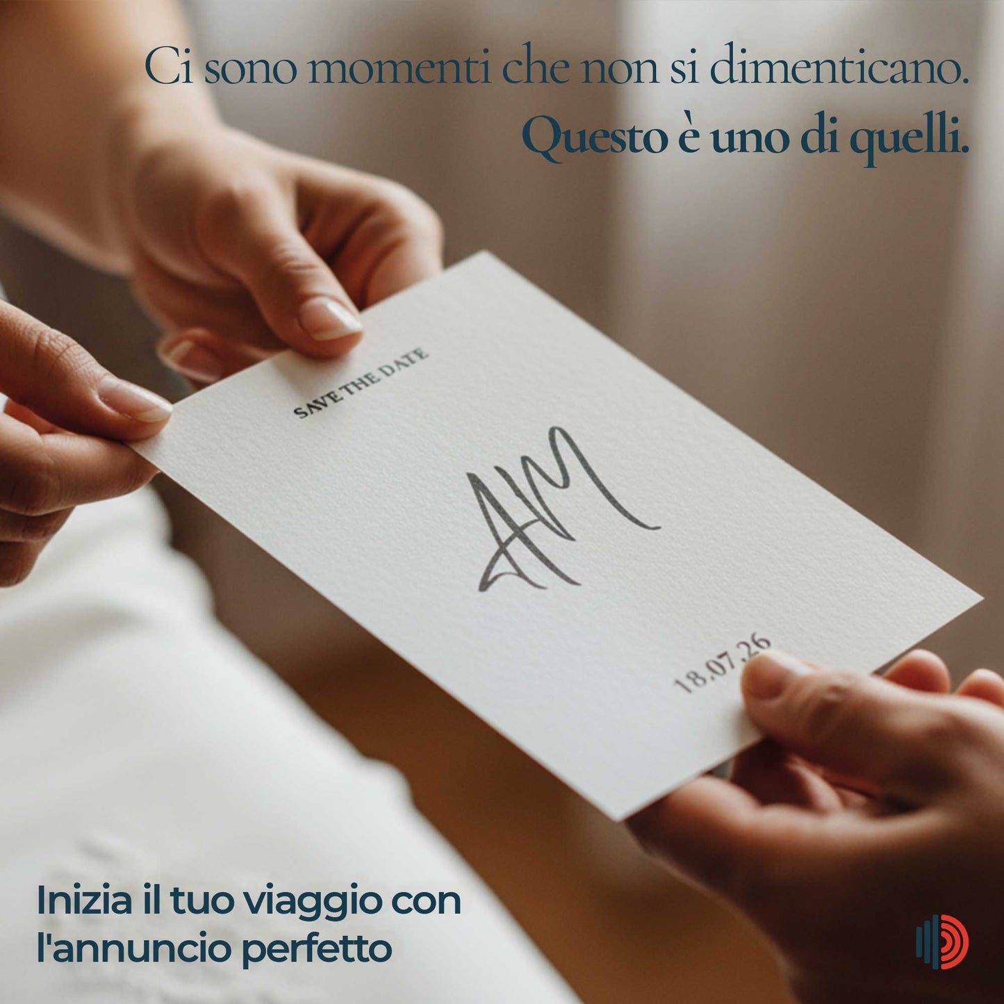 Partecipazioni Matrimonio Personalizzato 2026 Essential Bold